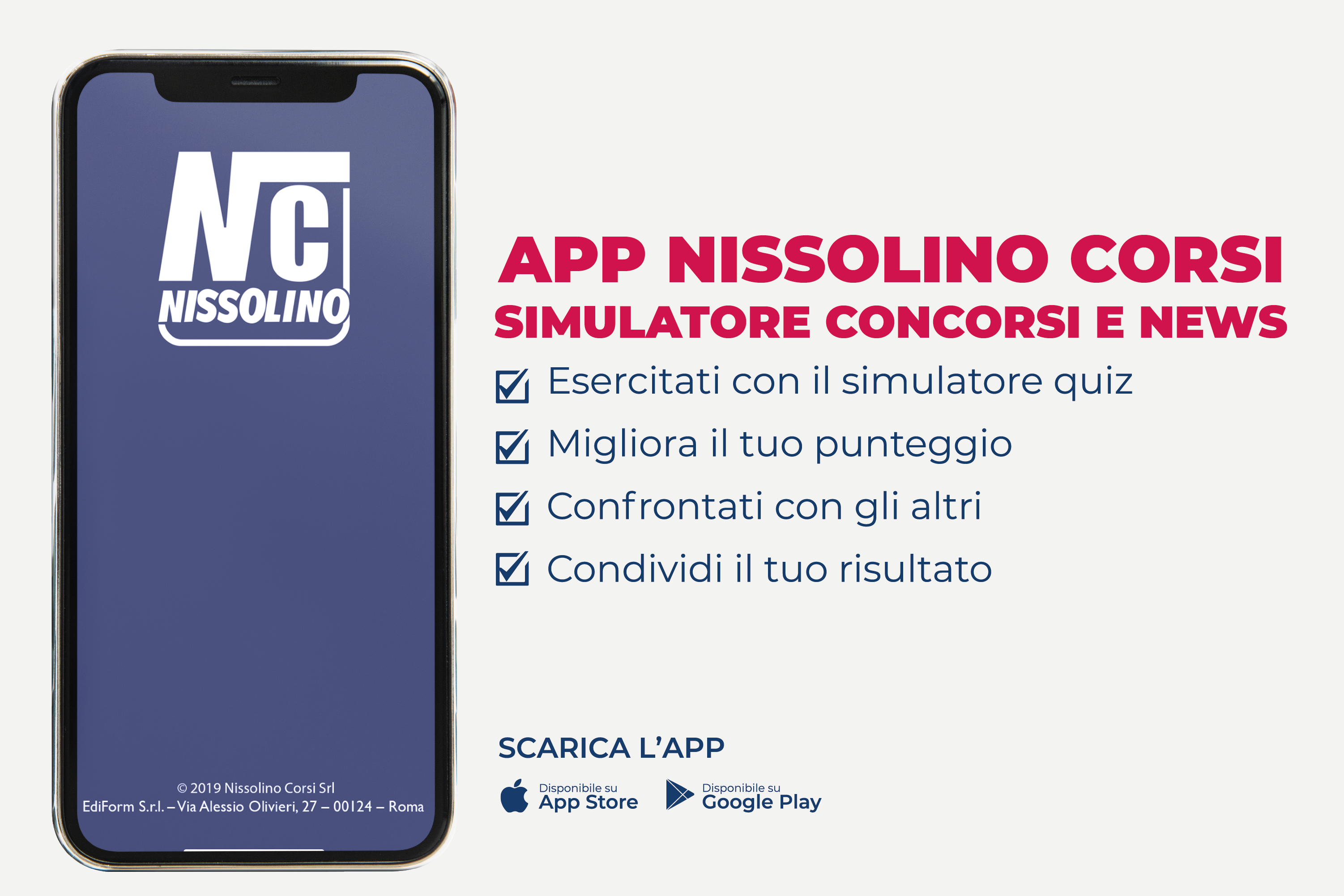 App Concorsi Nissolino Corsi