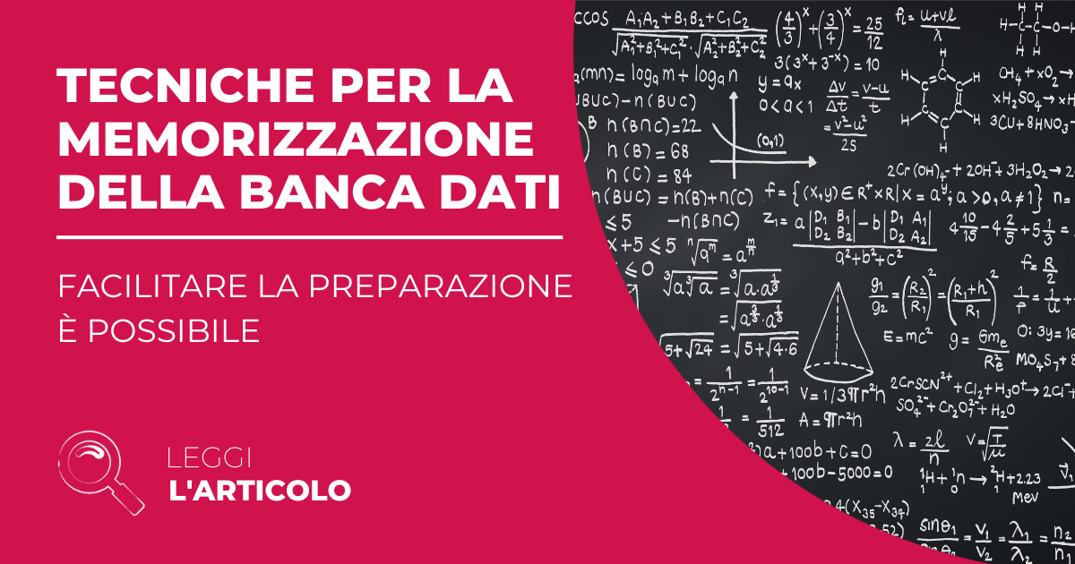 Tecniche di memorizzazione Banca Dati